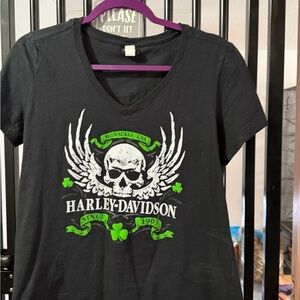 Harley-Davidson saint patty day shirt